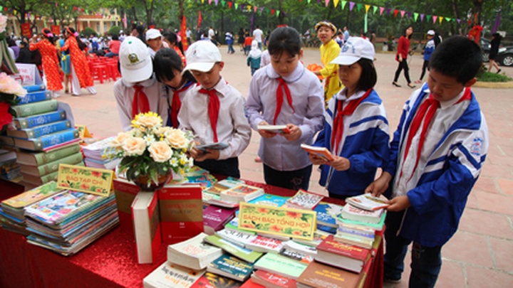 Ninh Bình: Nhiều hoạt động hưởng ứng Ngày Sách và Văn hóa đọc Việt Nam trong trường học