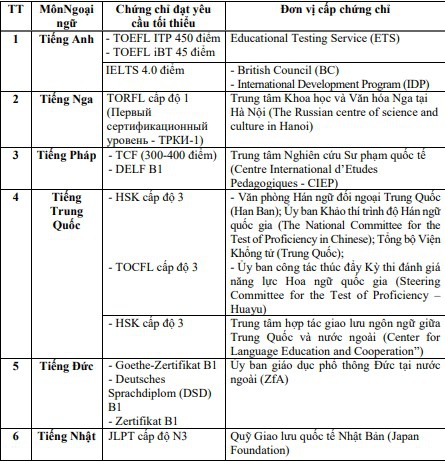 Thí sinh nào được miễn thi bài thi Ngoại ngữ trong xét công nhận tốt nghiệp THPT 2022? - Ảnh minh hoạ 2