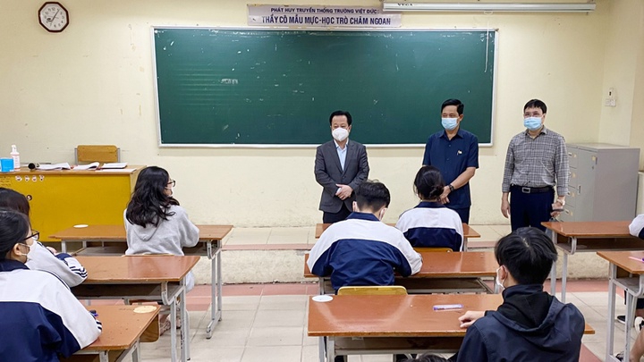 Hà Nội: Gần 90 nghìn học sinh lớp 12 dự kỳ kiểm tra khảo sát