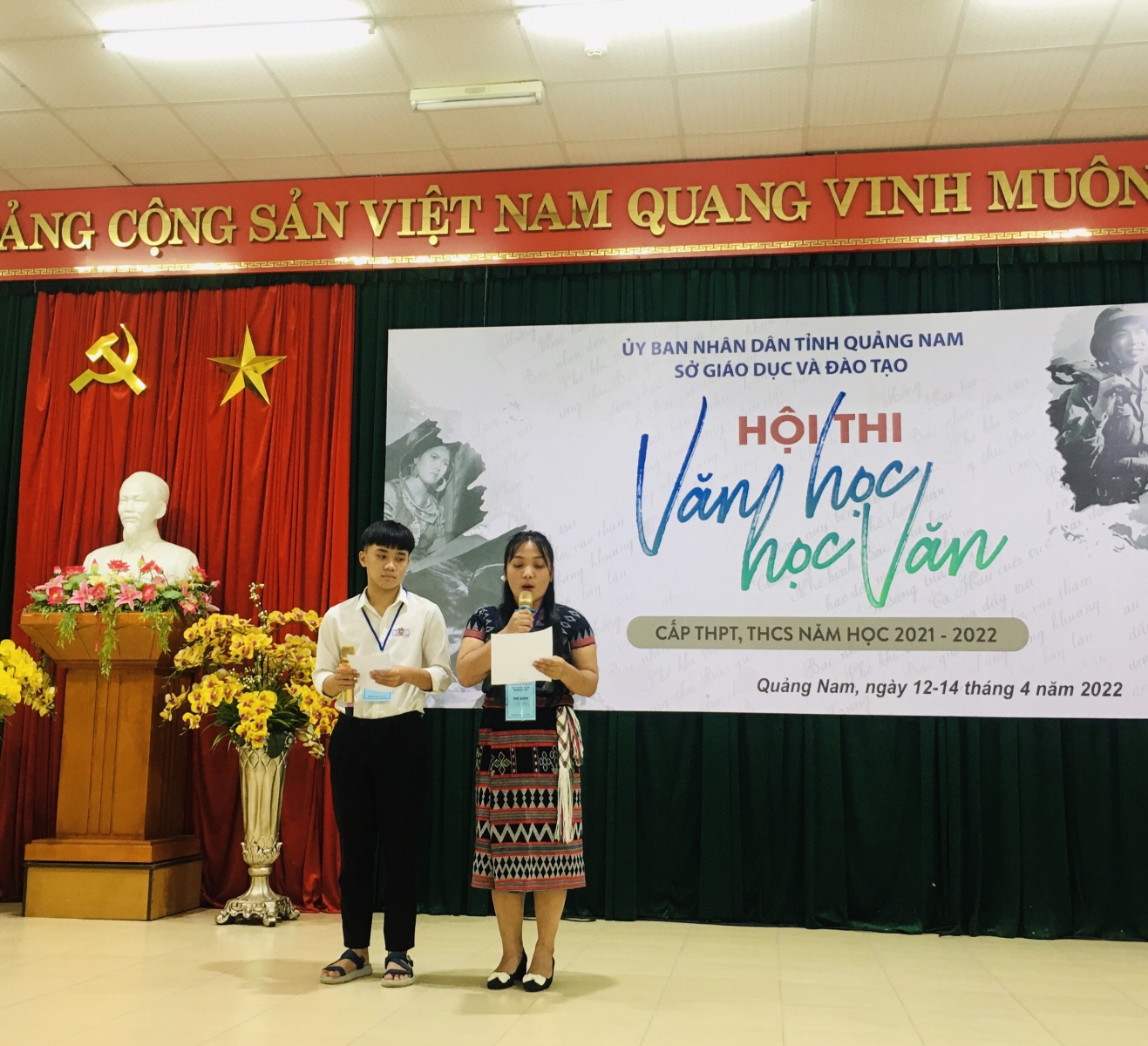 Quảng Nam: Sôi động Hội thi Văn học - học Văn năm học 2021-2022 - Ảnh minh hoạ 2