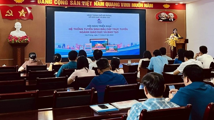 Hải Phòng: Triển khai tuyển sinh đầu cấp trực tuyến vào năm học 2022-2023