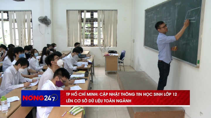 NÓNG 247 | TP Hồ Chí Minh cập nhật thông tin học sinh lên cơ sở dữ liệu toàn ngành