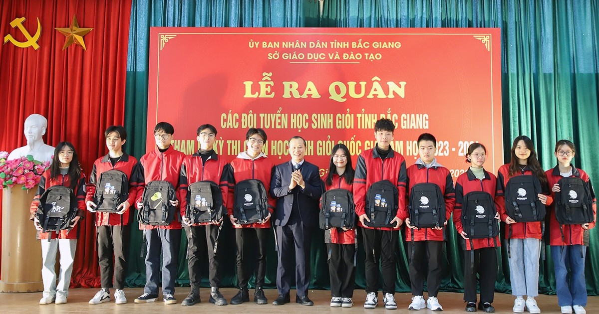 Bắc Giang chọn 110 học sinh giỏi dự kỳ thi quốc gia