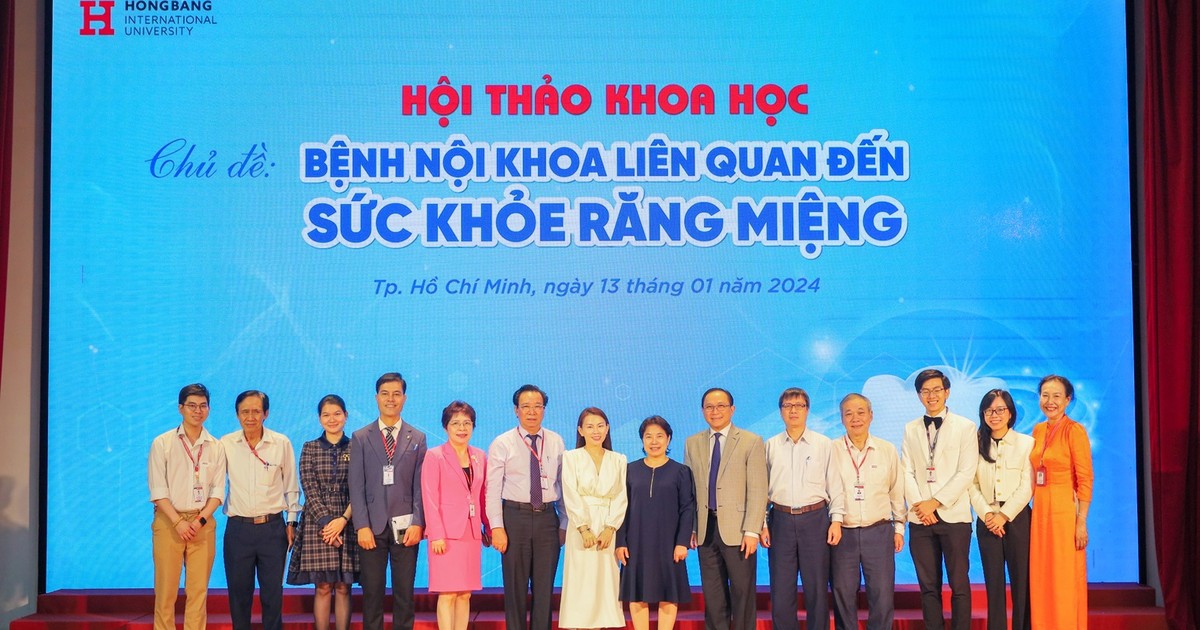 HIU tổ chức hội thảo về bệnh nội khoa liên quan đến sức khỏe răng miệng