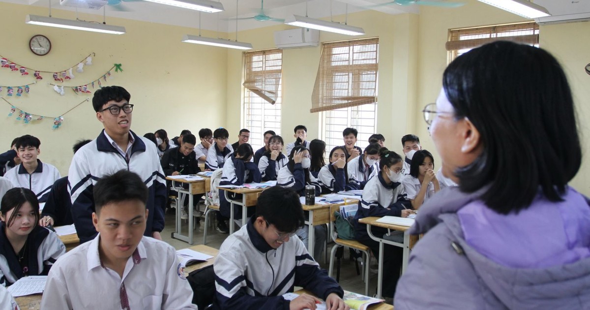 Hơn 67% học sinh lớp 12 Hà Nội xếp loại học lực giỏi trong học kỳ 1