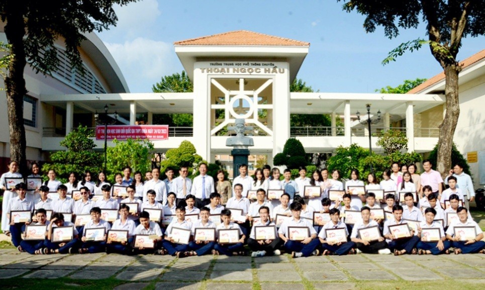 An Giang có 33 học sinh đạt giải Kỳ thi chọn học sinh giỏi quốc gia