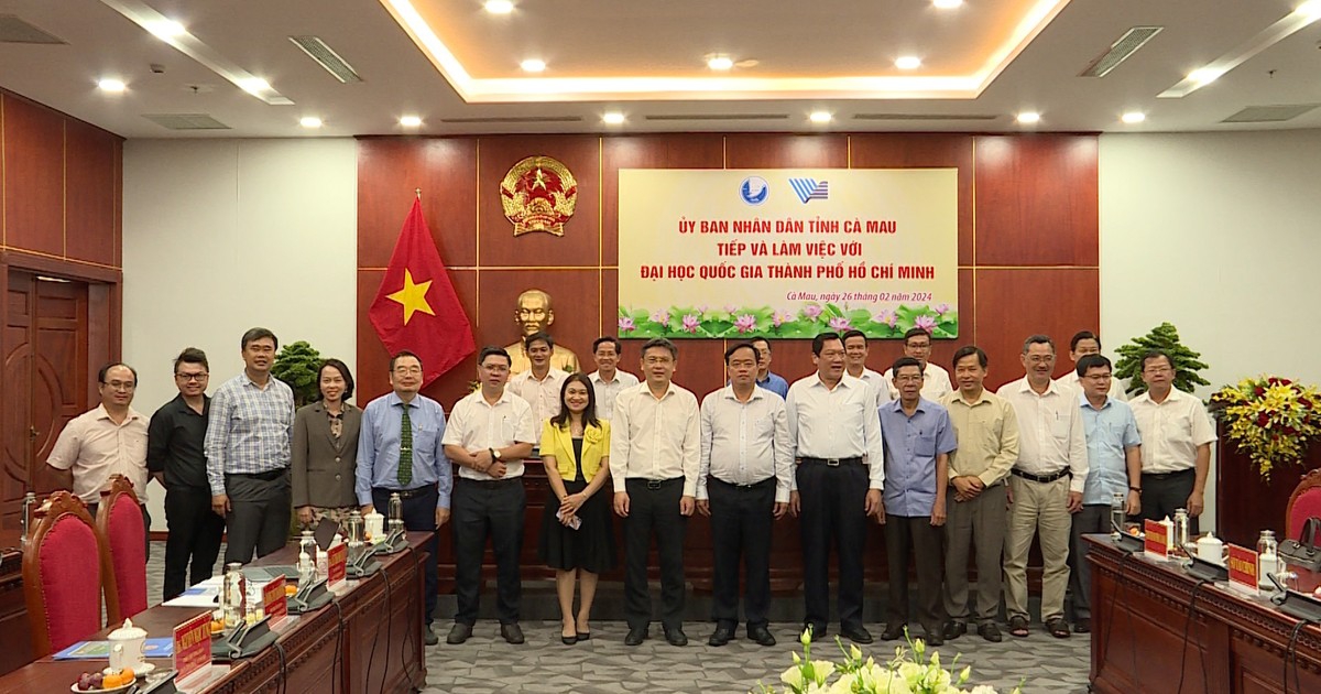 Cà Mau mong sớm thành lập Phân hiệu Đại học Quốc gia TP Hồ Chí Minh