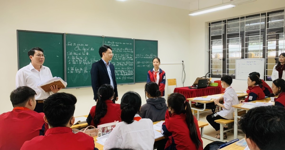 Không khí thi đua học tập lan tỏa trong từng tiết học ở Bắc Giang