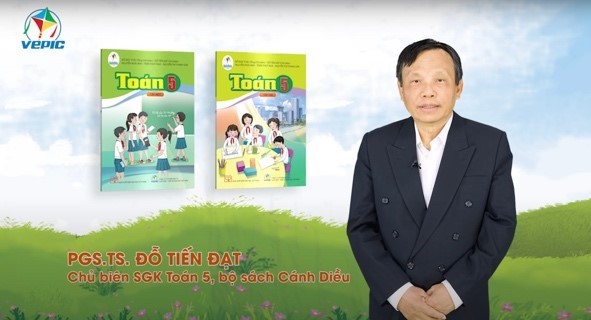 SGK Toán 5 bộ Cánh Diều quán triệt tinh thần tinh giản- thiết thực- hiện đại