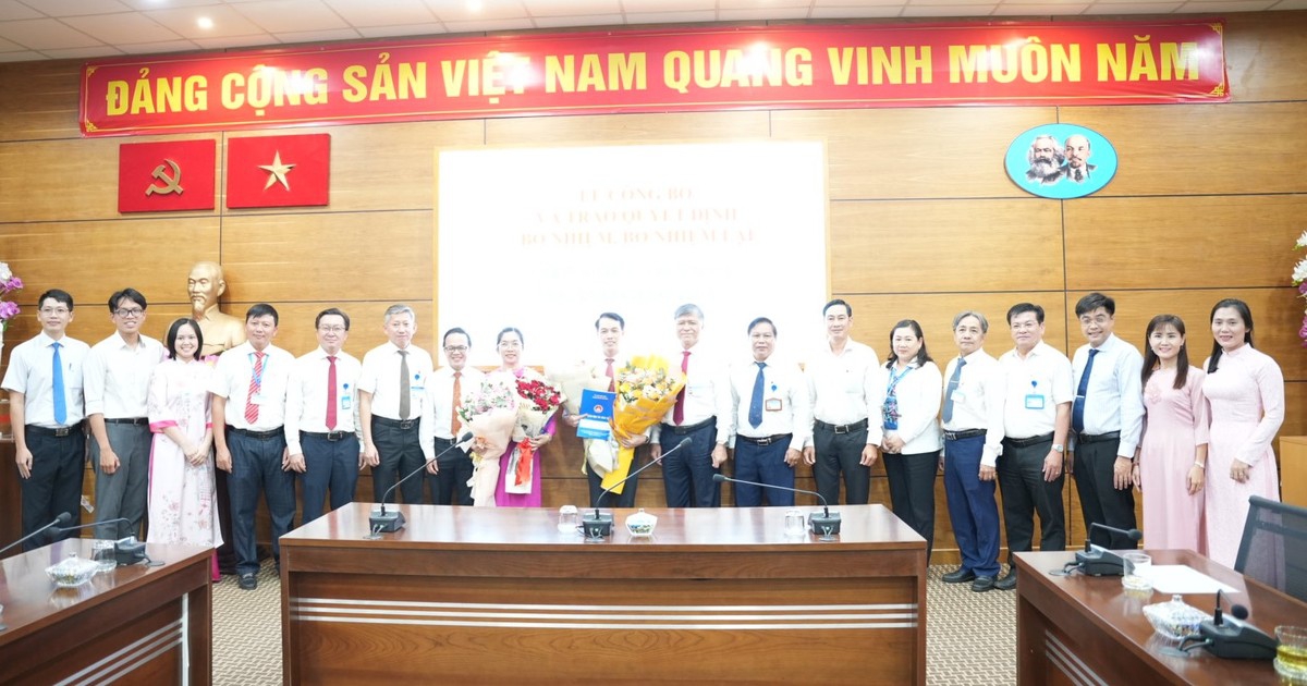 Bổ nhiệm Hiệu trưởng Trường THCS-THPT Trần Đại Nghĩa, THPT chuyên Trần Đại Nghĩa