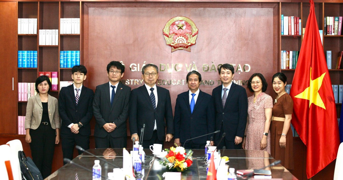 Bộ trưởng Nguyễn Kim Sơn tiếp Đại sứ Nhật Bản tại Việt Nam