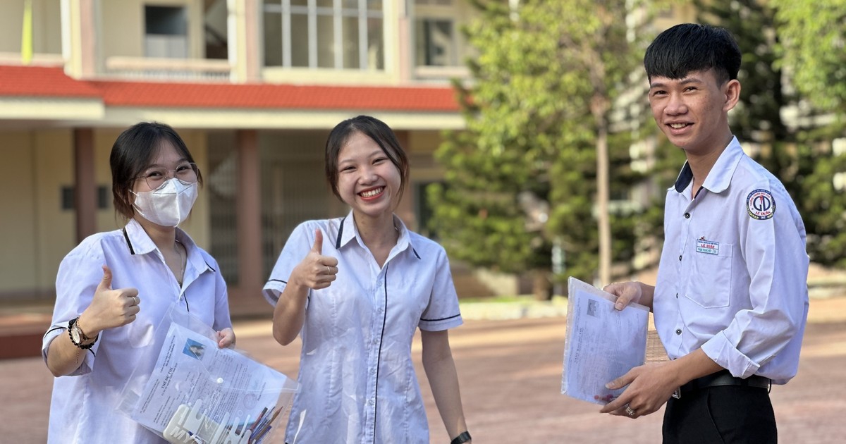 Đắk Lắk công bố điểm tiếp nhận thí sinh tự do kỳ thi tốt nghiệp THPT 2024