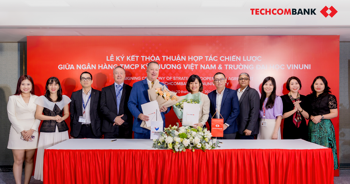 Techcombank cùng VinUniversity công bố chương trình Next Gen