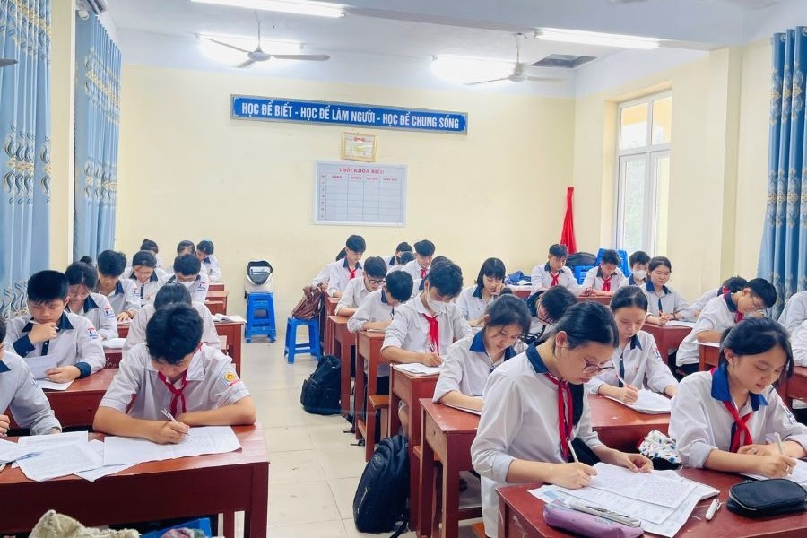 Tích cực ôn luyện, củng cố kiến thức cho học sinh thi vào lớp 10 ở Phú Thọ