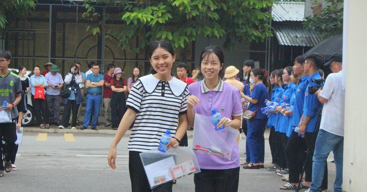 Hơn 1.100 thí sinh tranh 455 suất vào Trường THPT chuyên Hà Tĩnh
