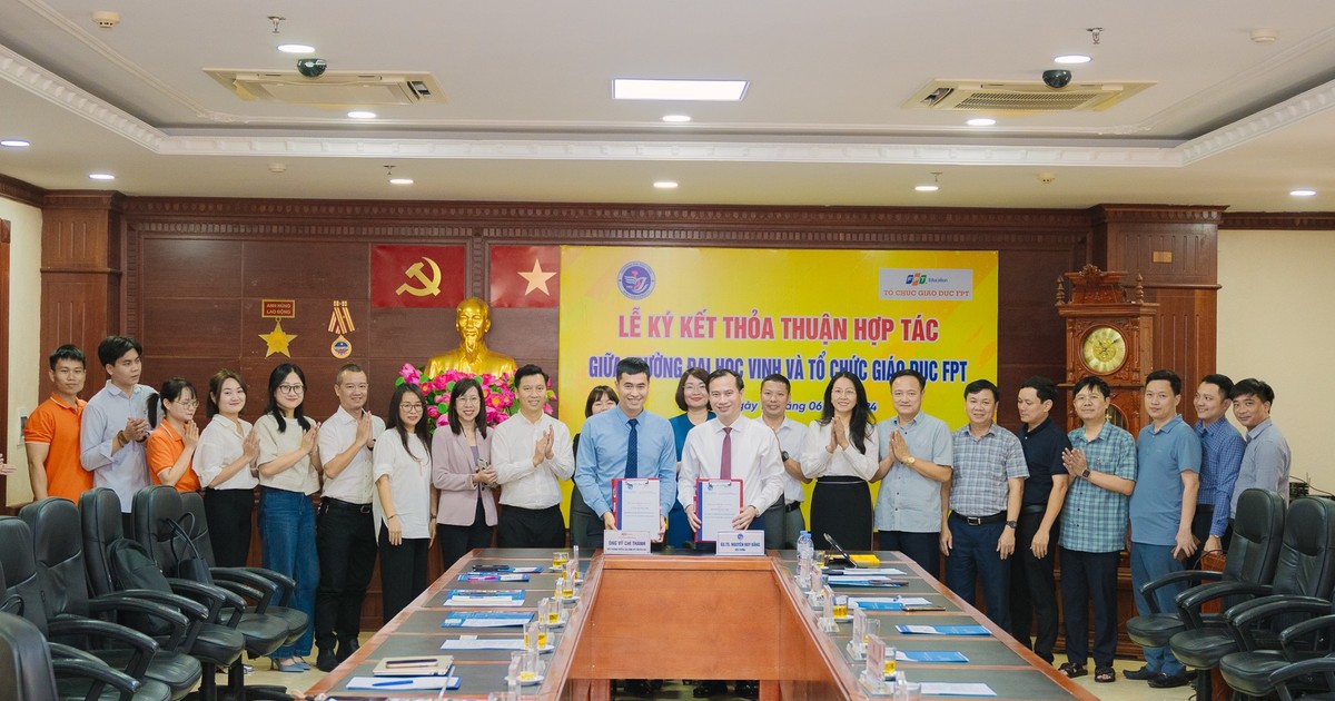 FPT Education hợp tác với Trường Đại học Vinh phát triển việc làm cho sinh viên