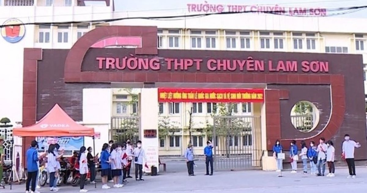 Phúc khảo điểm thi vào Trường THPT chuyên Lam Sơn: Một HS từ 1 điểm lên 9 điểm