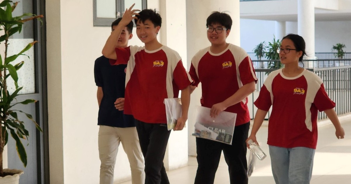 Vĩnh Yên dẫn đầu số thủ khoa vào lớp 10 Trường THPT Chuyên Vĩnh Phúc