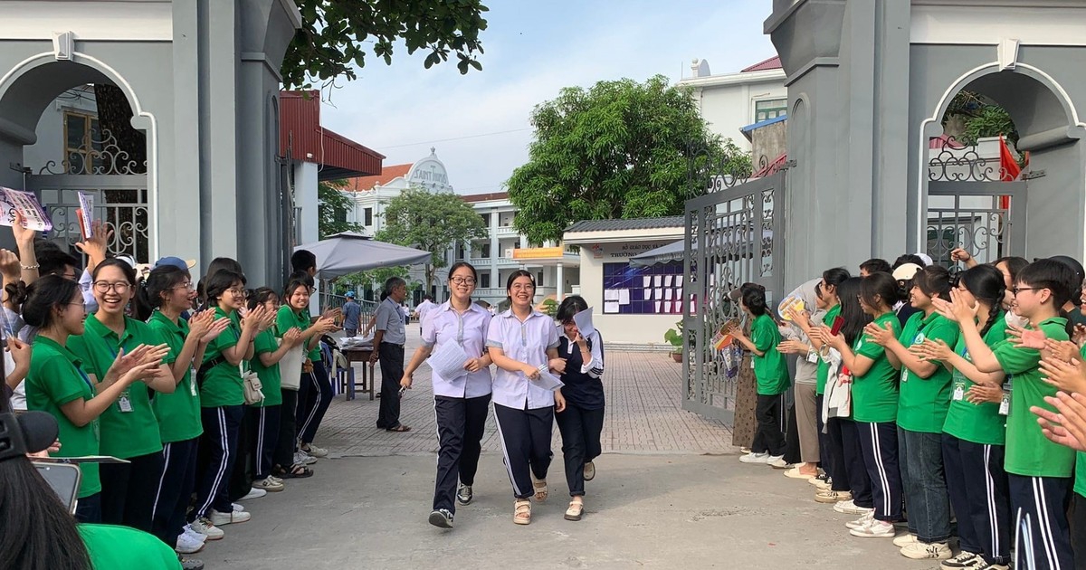 Nam Định kết thúc kỳ thi tuyển sinh vào lớp 10 THPT năm 2024