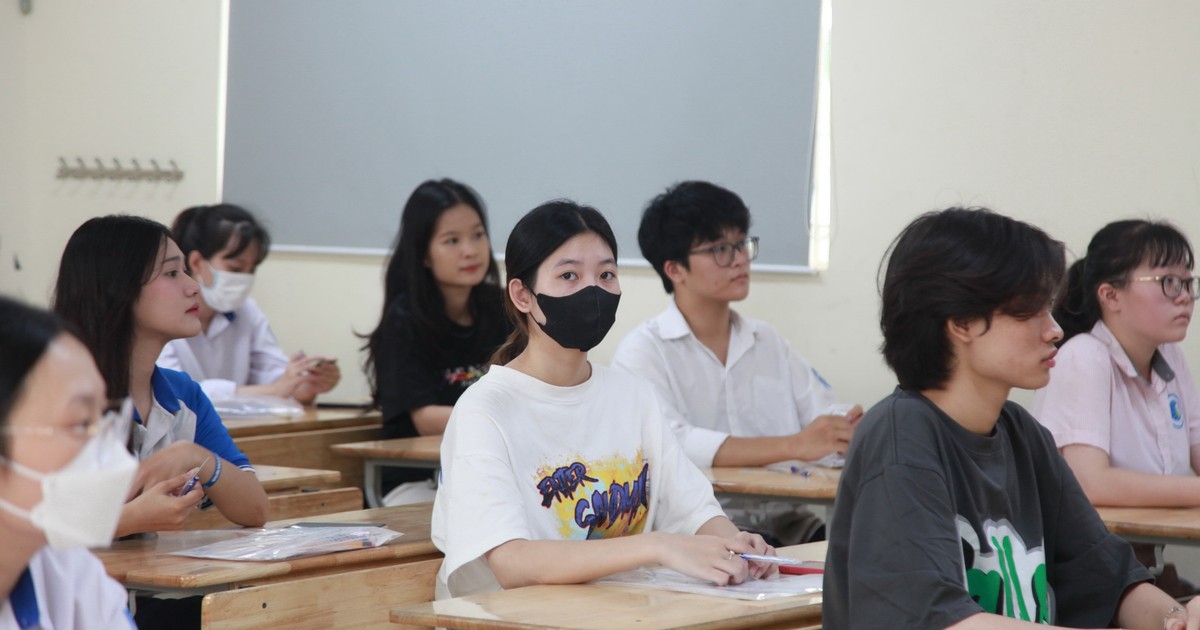 99,46% thí sinh Hà Nội đến làm thủ tục dự thi tốt nghiệp THPT 2024