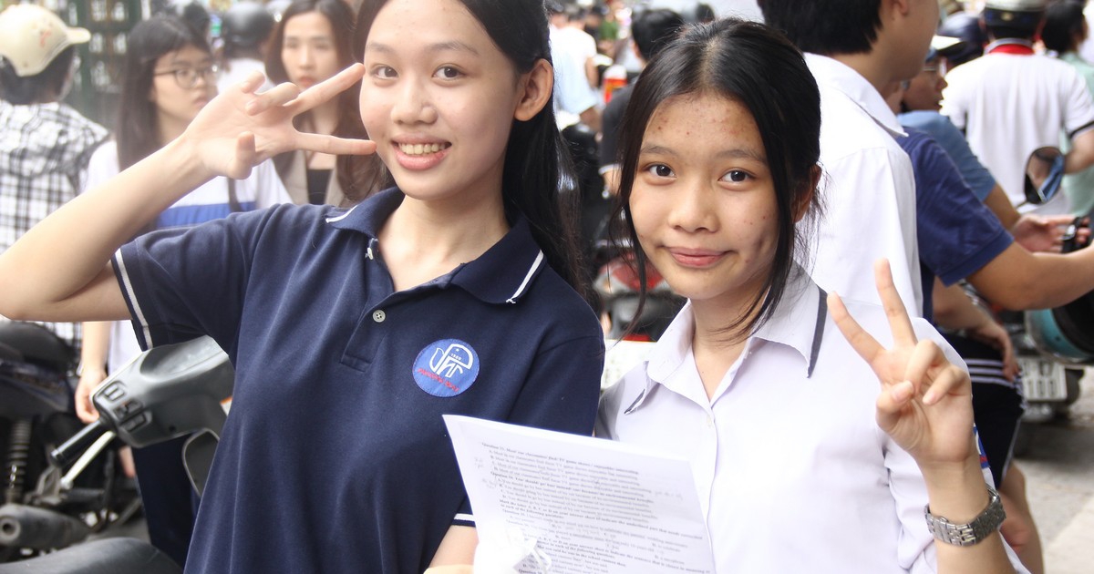 Nhiều thí sinh Hà Thành tự tin được 10 điểm môn tiếng Anh vào lớp 10