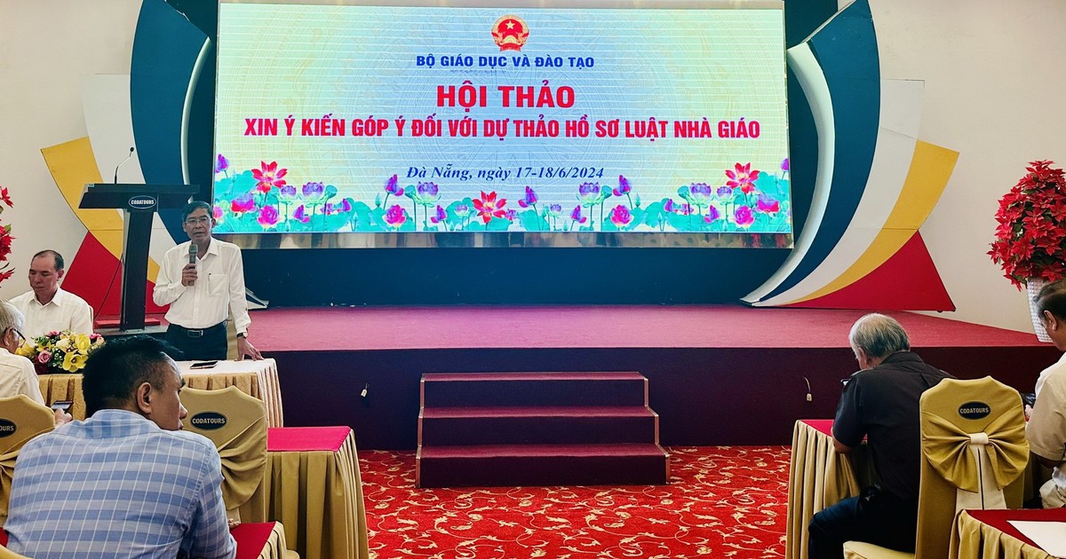 60 Sở Giáo dục và Đào tạo góp ý dự thảo Luật Nhà giáo