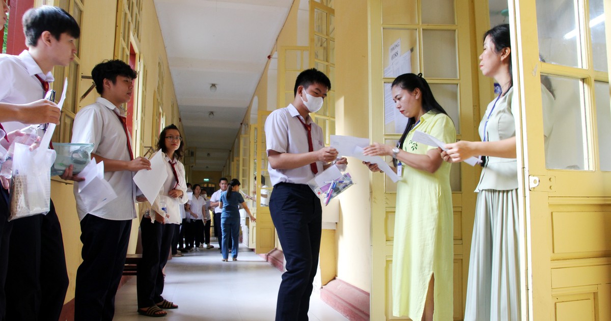 Thừa Thiên Huế có tỷ lệ số thí sinh vắng thi thấp nhất nước