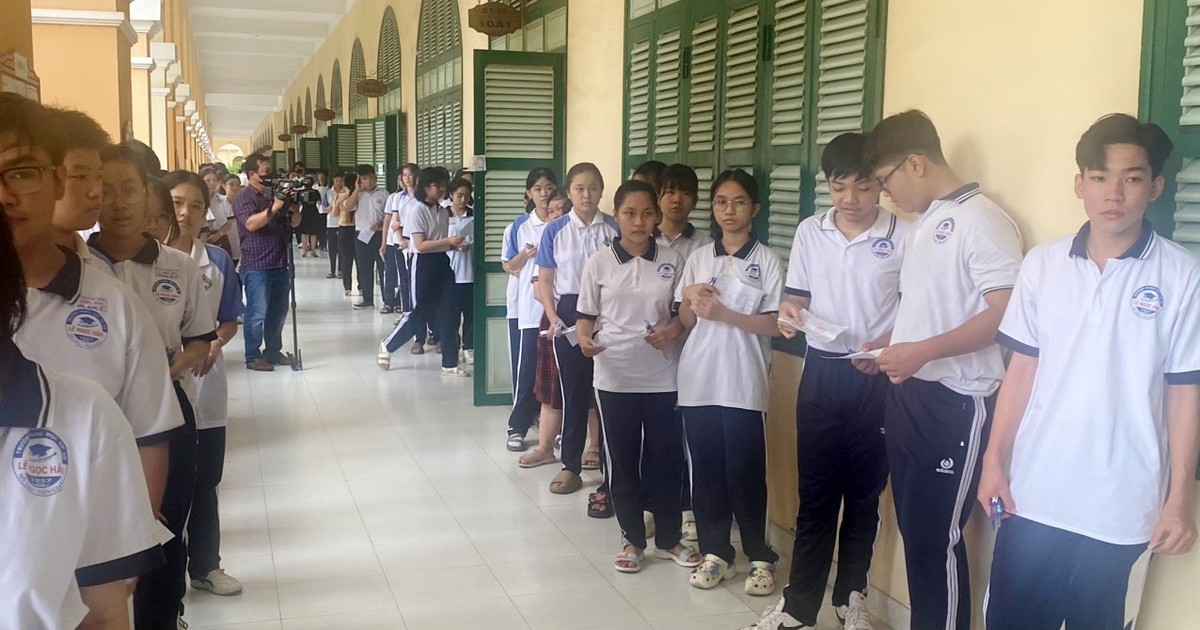 Hơn 21.000 thí sinh Tiền Giang thi vào lớp 10