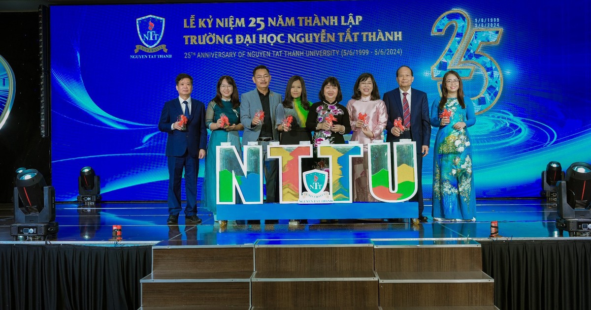 Trường Đại học Nguyễn Tất Thành kỷ niệm 25 năm thành lập