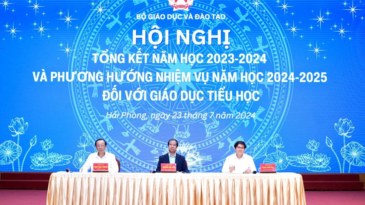 Giáo dục tiểu học tổng kết năm học 2023-2024, xác định nhiệm vụ năm học mới